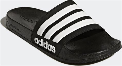 zwart gele adidas slippers|adidas sandalen slippers.